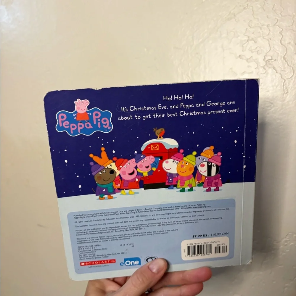 Christmas With Peppa Board Book